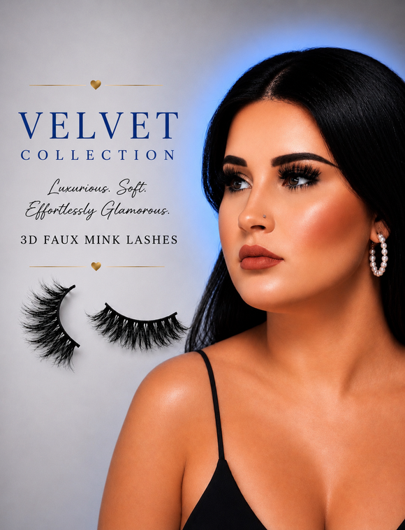 Velvet Collection | 3D Faux Mink Lashes | LottiePop28